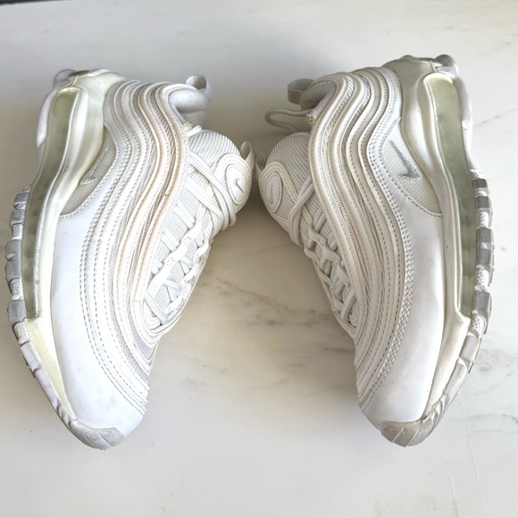 NIKE AIR MAX 97 SHOES SNEAKERS WOMEN YOUNG GIRLS Reflective Size 6 Streetwear - Picture 9 of 16